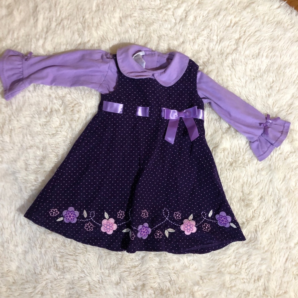 Blueberi Boulevard Dress Set. 2 Piece